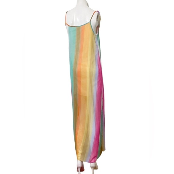 Fantastic Fawn Beautiful multicolor maxi dress! Has pockets and is super flowy! - Picture 11 of 13